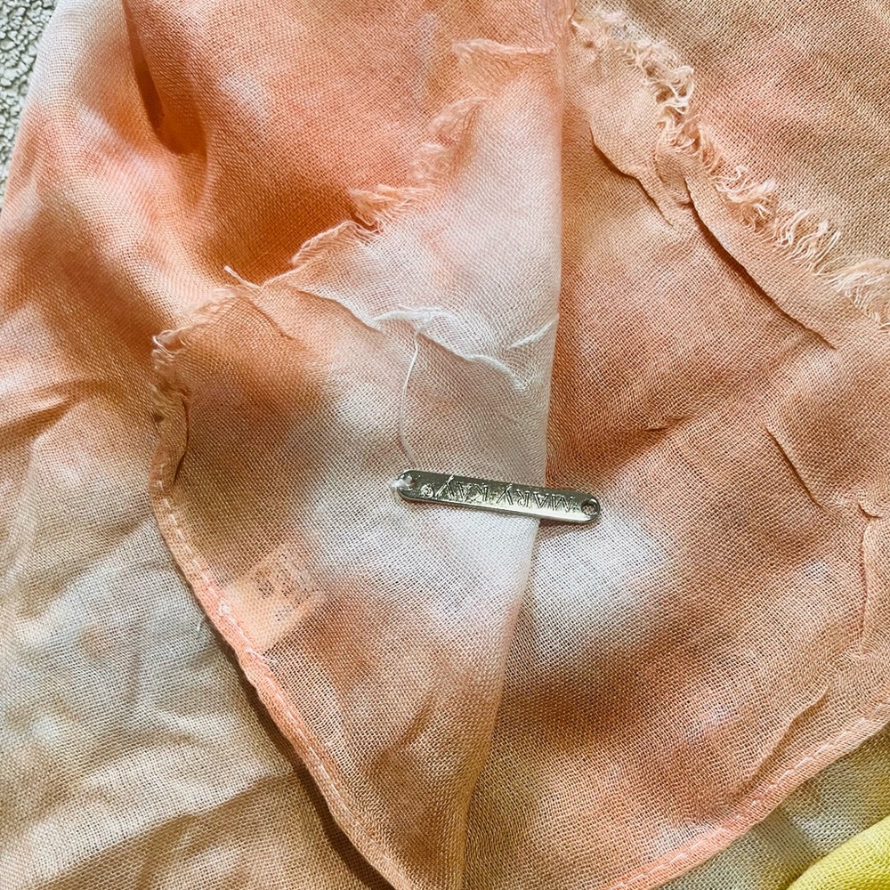 Tie-Dye Scarf vintage Mary Kay scarf.